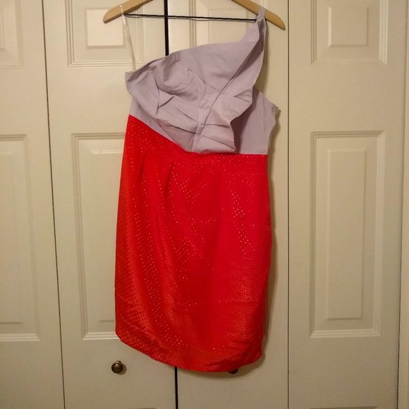 Modcloth One-Shoulder Dress - Picture 1 of 4